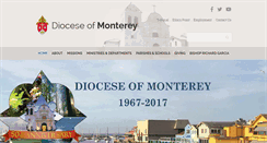 Desktop Screenshot of dioceseofmonterey.org